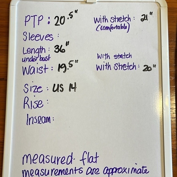 Ronni Nicole Sz 14 Abstract floral sleeveless dress with back zip & band at hem - Picture 8 of 8